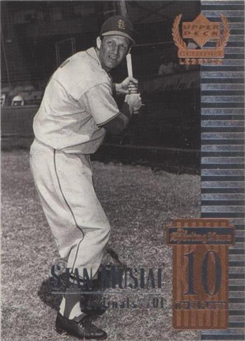 Upper Deck Century Legends 1999 - Stan Musial #10