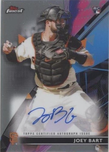 2021 Topps Finest - Joey Bart #FA-JBA