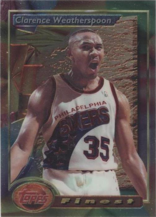 1993-94 Topps Finest - Clarence Weatherspoon #77