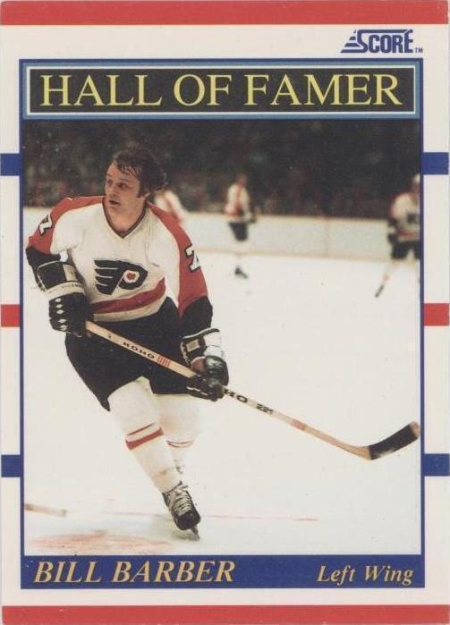 1990-91 Score - Bill Barber #356