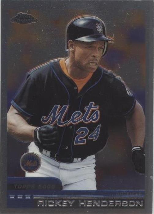 2000 Topps Chrome - Rickey Henderson #104