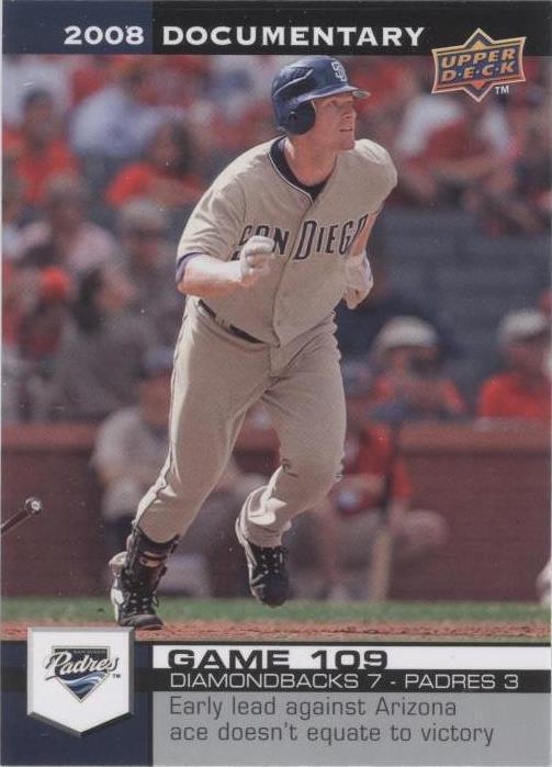 Documentário Upper Deck 2008 - Chase Headley #3249