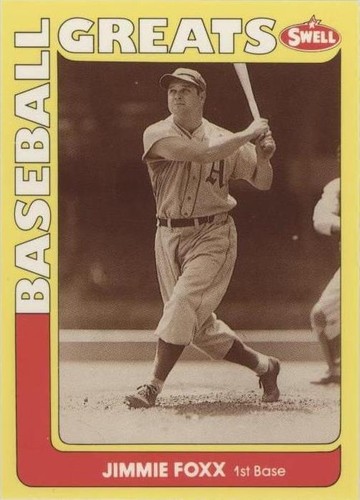 1991 Swell Baseball Greats - Jimmie Foxx #143