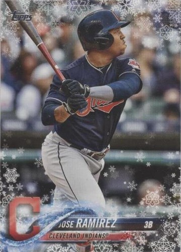 2018 Topps Holiday - Jose Ramirez #HMW15