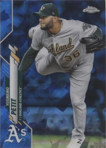 2020 Topps Chrome Update Series Sapphire Edition - Yusmeiro Petit #U-84