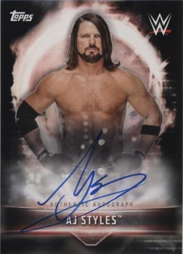 2019 Topps WWE Road to Wrestlemania - AJ Styles #A-AJ
