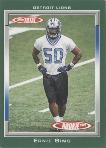 2006 Topps Total Ernie Sims #474
