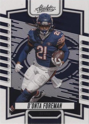 2023 Panini Absolute D'onta Foreman #62