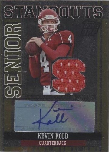 2007 Topps Draft Picks and Prospects (DPP) Kevin Kolb #SSRA-KK