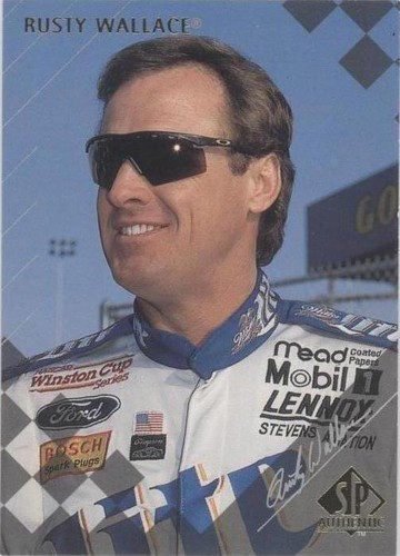 1998 SP Authentic - Rusty Wallace #2