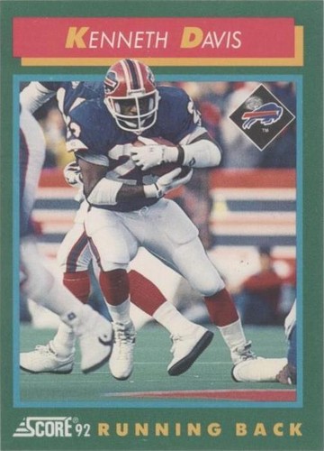 1992 Score Kenneth Davis #267