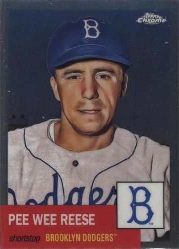 2022 Topps Chrome Platinum Anniversary - Pee Wee Reese #341