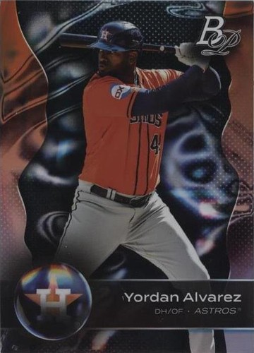 2019 Bowman Platinum Top Prospects #TOP100 Yordan Alvarez RC | eBay