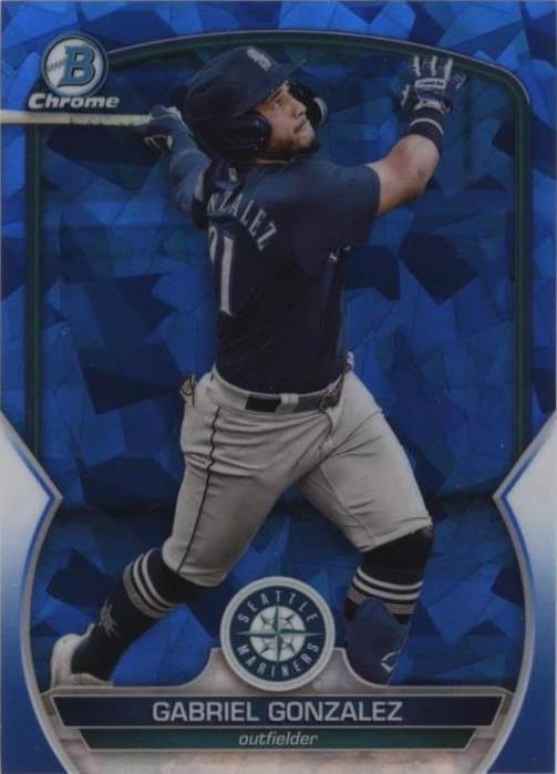 2023 Bowman Chrome Sapphire Edition - Gabriel Gonzalez #BCP-213