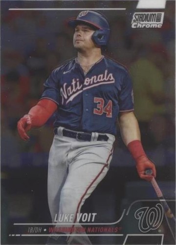 2022 Topps Stadium Club Chrome - Luke Voit #357