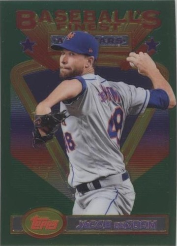 2020 Topps Finest Flashbacks - Jacob deGrom #102