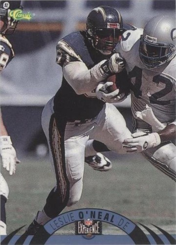 1996 Classic NFL Experience Leslie O'Neal #100