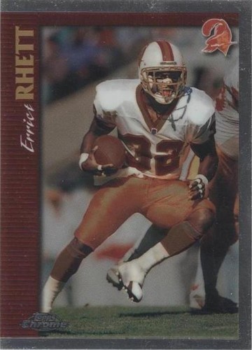 1997 Topps Chrome Errict Rhett #83 Tampa Bay Buccaneers