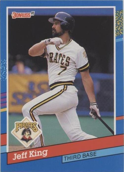 Donruss 1991 - Jeff King #233