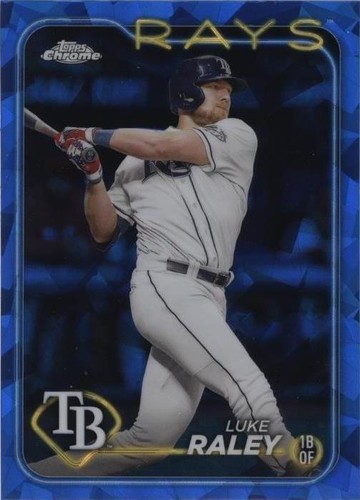 2024 Topps Chrome Sapphire Edition - Luke Raley #181