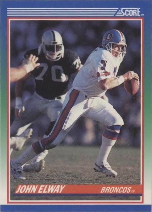 Pontuação 1990 John Elway #25