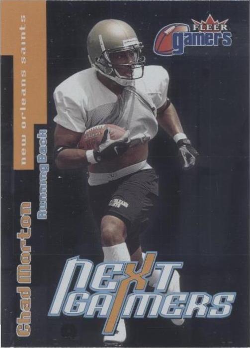 2000 Fleer Gamers Chad Morton #122