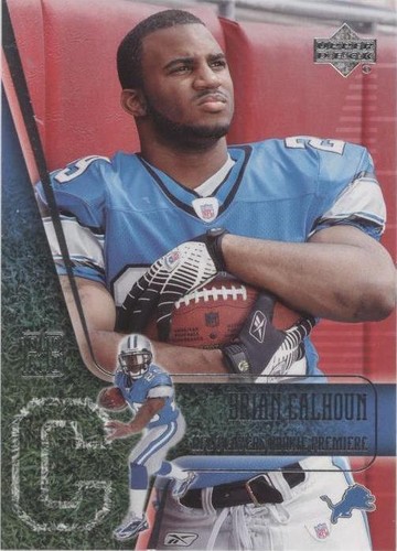 2006 Upper Deck NFL Players Rookie Premiere Brian Calhoun #3