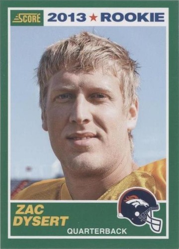 2013 Score Zac Dysert #438