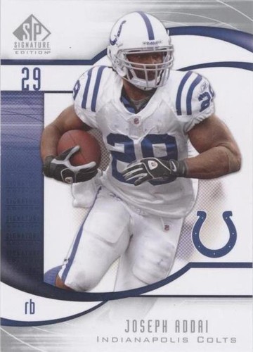 2009 SP Signature Edition Joseph Addai #2