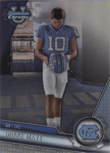 2023 Bowman University Chrome Drake Maye #149