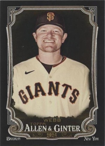 2024 Topps Allen & Ginter X - Logan Webb #191