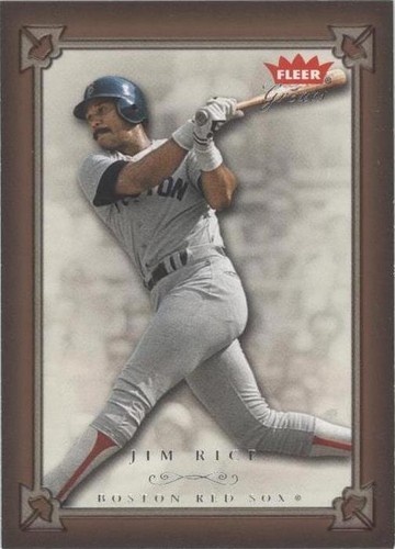 2004 Fleer Greats of the Game - Jim Rice #29