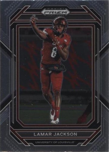 2023 Panini Prizm Draft Picks Lamar Jackson #67