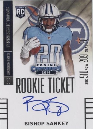 2014 Panini Contenders Bishop Sankey #234