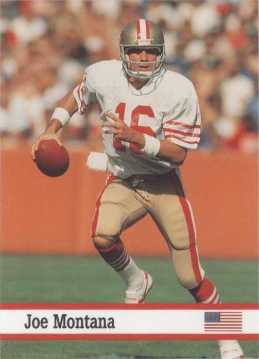 1993 Fax Pax Joe Montana #16