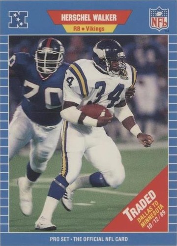 1989 Pro Set Herschel Walker #561