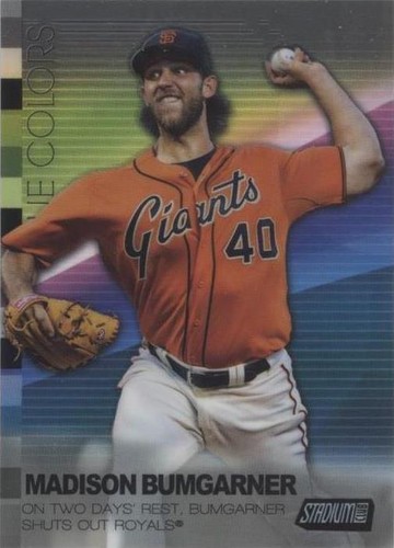 2015 Topps Stadium Club - Madison Bumgarner #TCA-MB