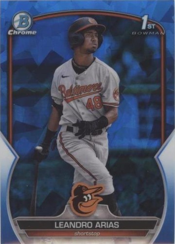 2023 Bowman Sapphire Edition - Leandro Arias #BCP-84