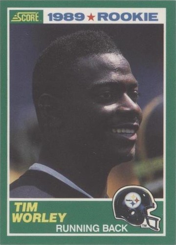 1989 Score Tim Worley #268