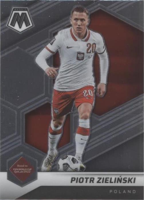 2021-22 Panini Mosaic FIFA Road to World Cup Piotr Zielinski #47