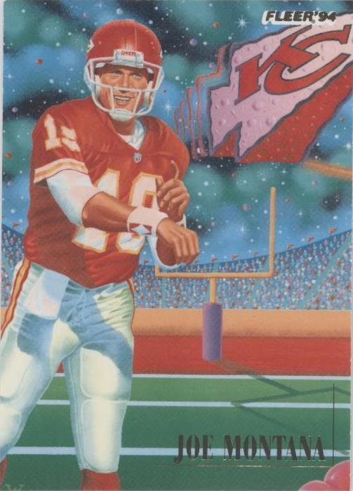 Fleer Joe Montana 1994 #7