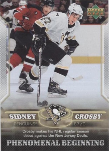 2005-06 Upper Deck Phenomenal Beginning - Sidney Crosby #2