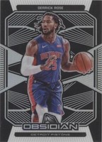 2019-20 Panini Obsidian - Derrick Rose #101