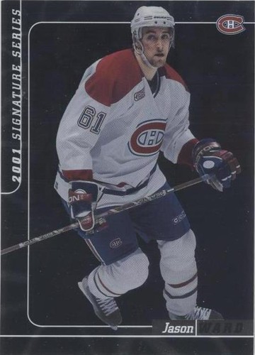 2000-01 In the Game Be A Player Signature Series - Jason Ward #77