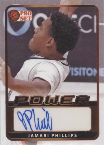 2021-22 Leaf Pro Set Power - Jamari Phillips #PA-JP1