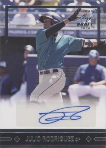 Julio Rodriguez 25 count lot 2020 Leaf Draft Baseball