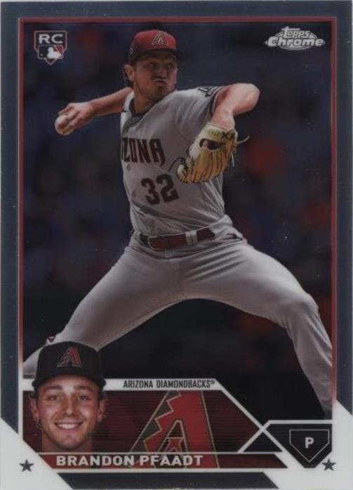 2023 Topps Chrome Update Series - Brandon Pfaadt #USC156