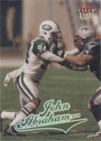 2004 Fleer Ultra John Abraham #80