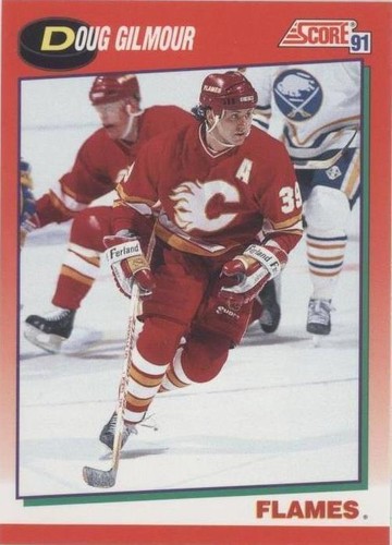 1991-92 Score Canadian - Doug Gilmour #218