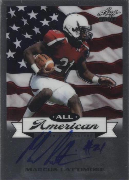 2013 Leaf Metal Draft Marcus Lattimore #AA-ML1